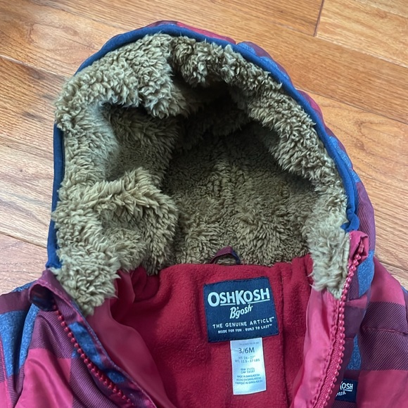 Oshkosh Infant Bunting Snowsuit. Size 3-6 months. Brand new, never used - Picture 7 of 9